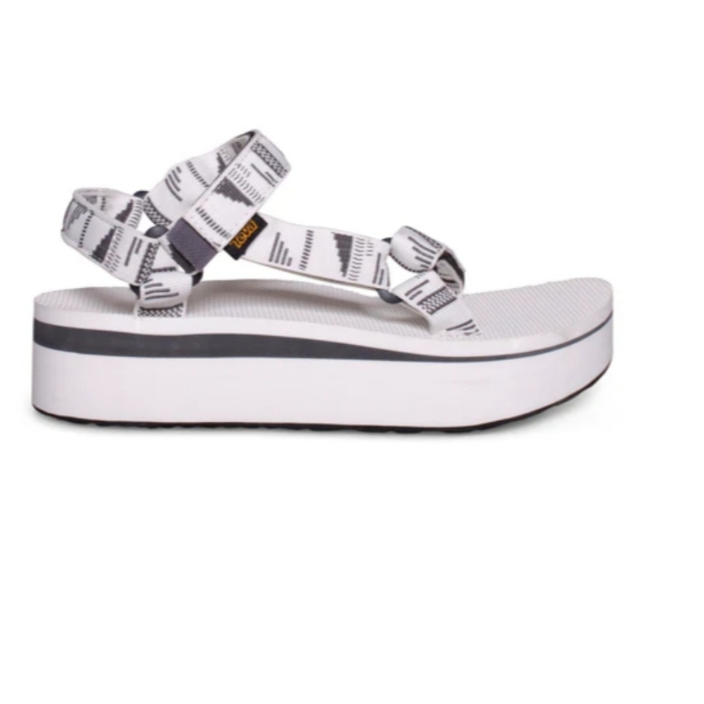 Teva Flatform Universal Chara Bright White Sandals